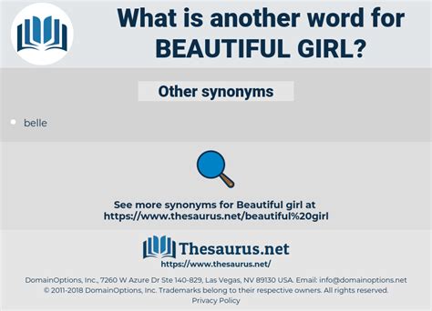 synonyms of beautiful girl|BEAUTIFUL GIRL in Thesaurus: 100+ S.